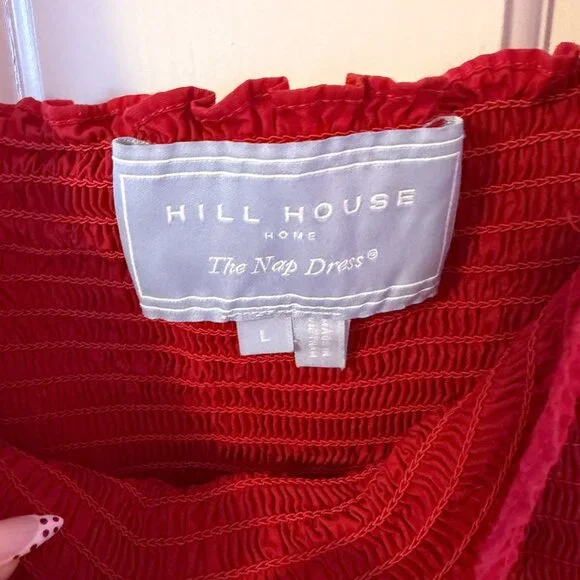Hill House Home Anjuli Nap Dress - Victorian Red - Picture 4 of 4